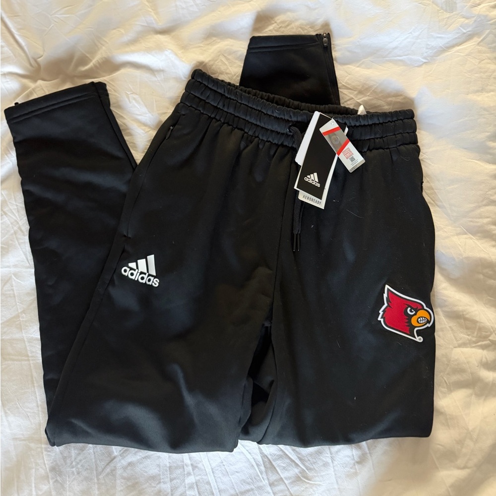Adidas UofL Black Joggers